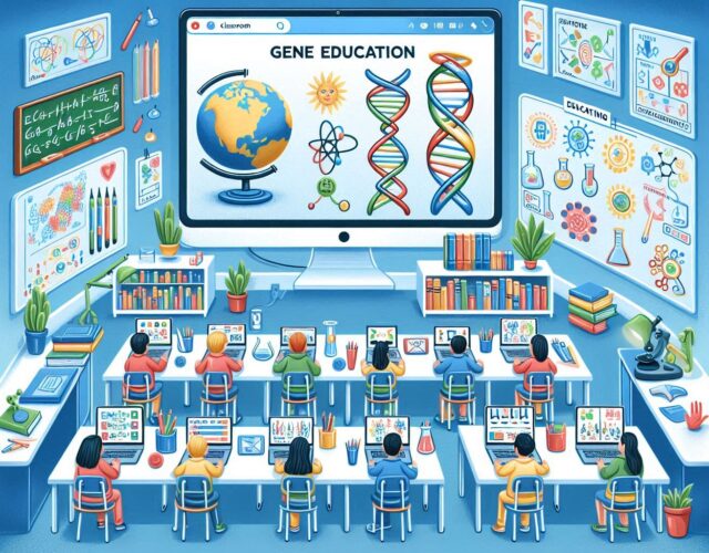 تطبيقات التعليم الجيني في البيئات التعليمية المتنوعة: من الفصول الدراسية إلى التعلم الافتراضي