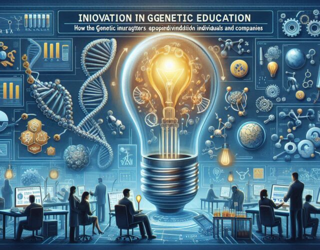 الابتكار في التعليم الجيني: كيف تسهم الحاضنة الجينية في تمكين الأفراد والشركات